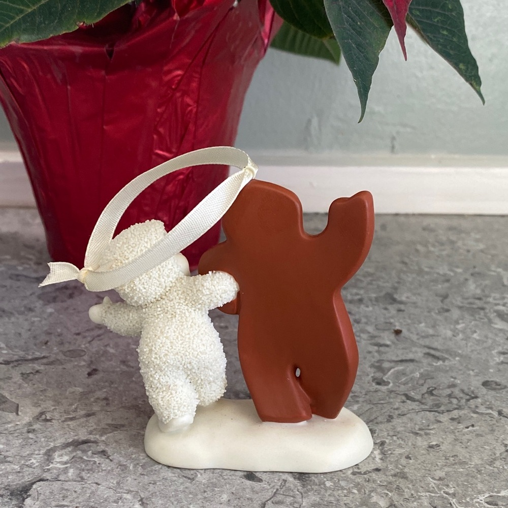 Department 56 snowbabies My Gingerbread Friend Snow Baby Christmas ornament dept - Picture 6 of 10